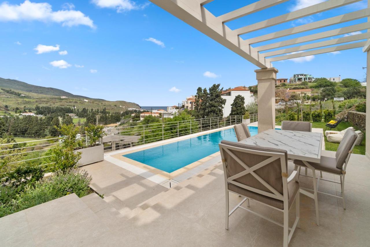 Suitehome Villas With Private Pools By Explore Andros Buitenkant foto